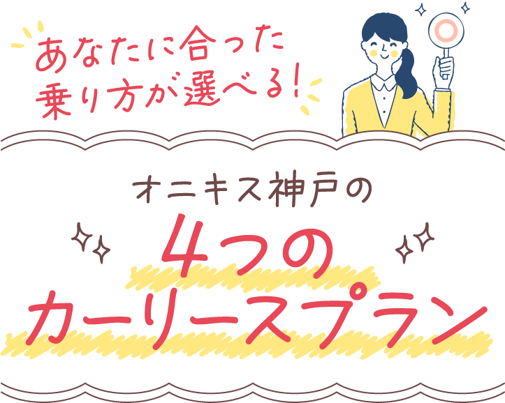 あなたに合った乗り方が選べる！ オニキス神戸の4つのカーリースプラン